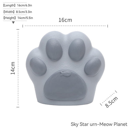 iFurcare Pet Memorial Urns for Dog or Cat Ashes, Memorial Keepsake Memory Paw with littering, Loss Pet Memorial Remembrance Gift