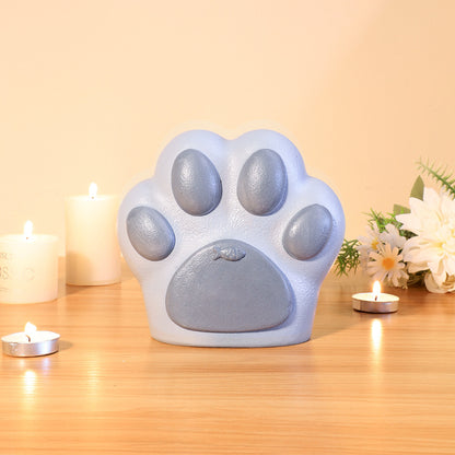 iFurcare Pet Memorial Urns for Dog or Cat Ashes, Memorial Keepsake Memory Paw with littering, Loss Pet Memorial Remembrance Gift