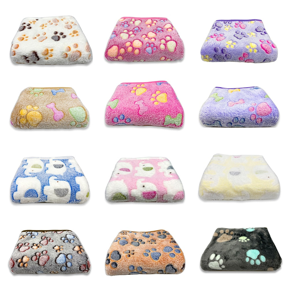 iFurcare Fluffy Pet Blanket Winter Warm Dog Blanket Cute Pet Bed Sheet Warm and Comfortable Cat and Dog Cushion Blanket Pet Supplies