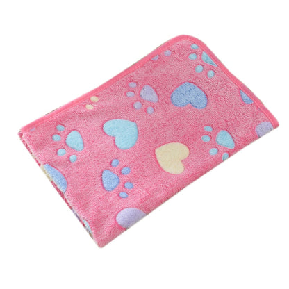 iFurcare Fluffy Pet Blanket Winter Warm Dog Blanket Cute Pet Bed Sheet Warm and Comfortable Cat and Dog Cushion Blanket Pet Supplies