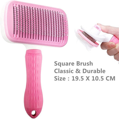 iFurcare Pet Dog Hair Brush Cat Comb Grooming And Care Cat Brush Stainless Steel Comb For Long Hair Dogs Cleaning Pets Dogs Accessories