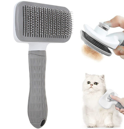 iFurcare Pet Dog Hair Brush Cat Comb Grooming And Care Cat Brush Stainless Steel Comb For Long Hair Dogs Cleaning Pets Dogs Accessories