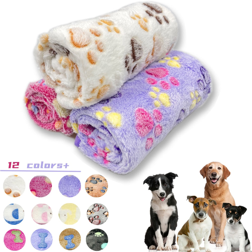 iFurcare Fluffy Pet Blanket Winter Warm Dog Blanket Cute Pet Bed Sheet Warm and Comfortable Cat and Dog Cushion Blanket Pet Supplies