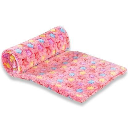 iFurcare Fluffy Pet Blanket Winter Warm Dog Blanket Cute Pet Bed Sheet Warm and Comfortable Cat and Dog Cushion Blanket Pet Supplies